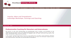 Desktop Screenshot of kirschbaum-beratung.de